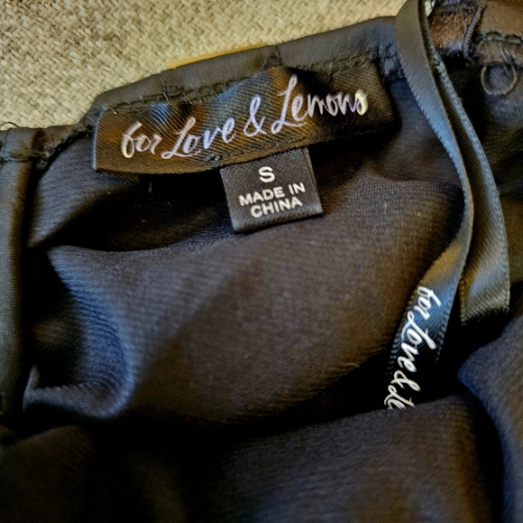 For Love & Lemons Rhinestone Mirage Mirrored mini Dress - Picture 8 of 9